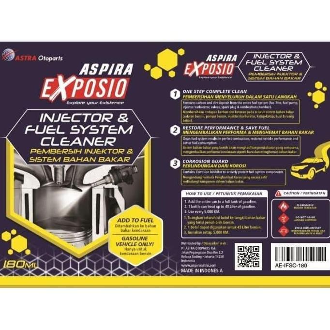 Olinol- Aspira Exposio Injector & Fuel System Cleaner Gasoline
