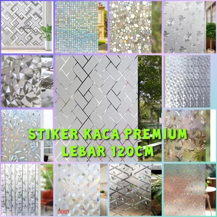 GM- STICKER KACA 120CM SANBLAST STICKER KACA STIKER KACA SANBLAST