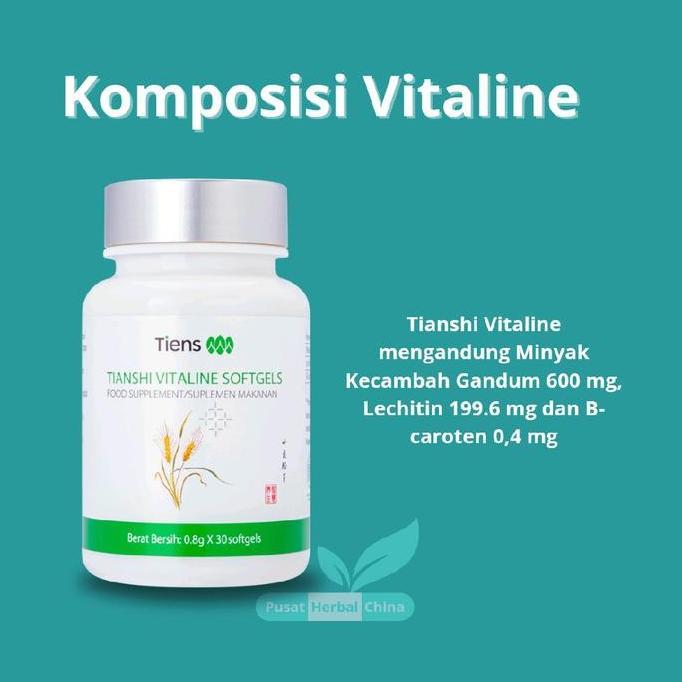 TIENS Herbal Anemia Kurang Sel Darh Merah - Tianshi Chitin, Vitaliens, Spirulina, Cal NCP -