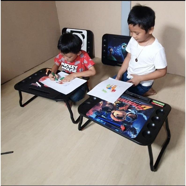 Meja Belajar Anak / Meja Belajar Lipat / Meja Lipat Karakter /Meja Belajar Anak Tk -Sd
