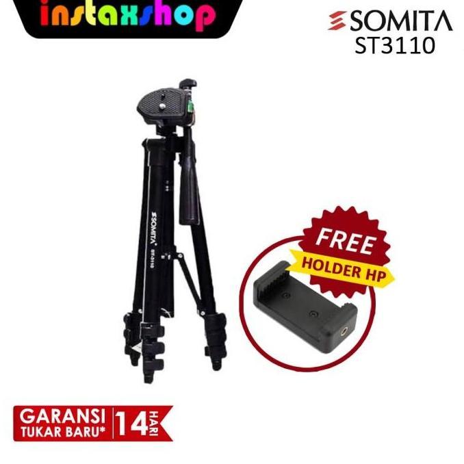 SOMITA ST-3110 - TRIPOD HP SMARTPHONE - TRIPOD KAMERA - HANDYCAM ORIGINAL DAN TERPERCAYA