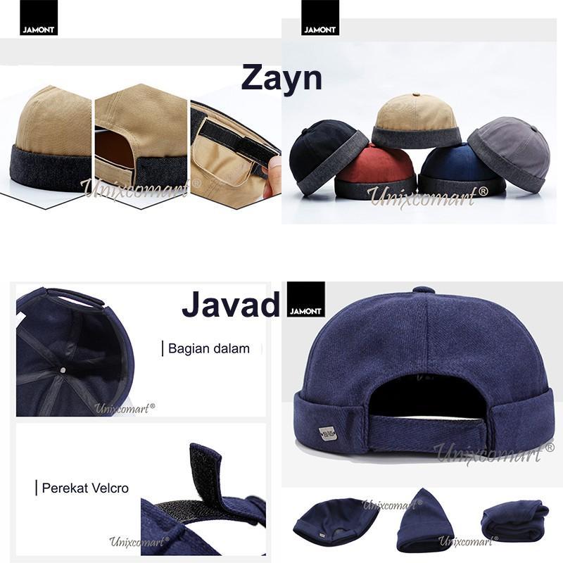 Topi Peci Miki Zayn Or Javad Jamont Hat Kupluk Muslim Kopiah Mikihat Premium