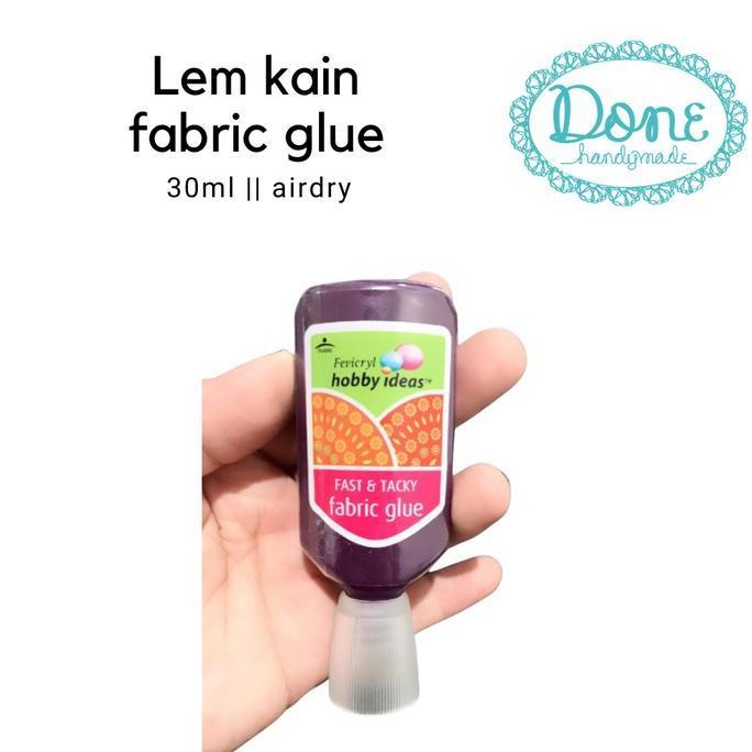 Bagus- Lem Kain Fashion Glue Kerajinan Tangan Fabric Glue Payet Sprinkle