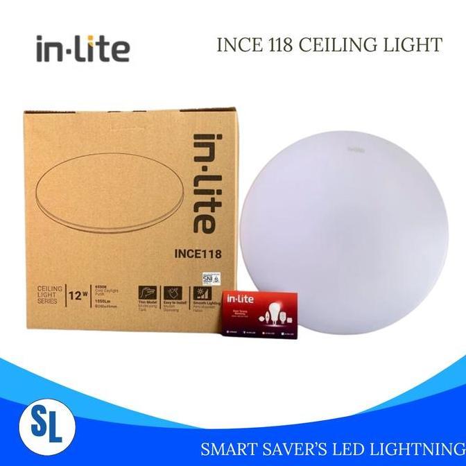 TERMURAH - Lampu Baret Inlite Ceiling 12watt INCE118
