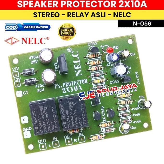 KIT PROTEKTOR SPEAKER 20 A 20A PROTECTOR 2 X 10A RELAY ORI NELC N-056