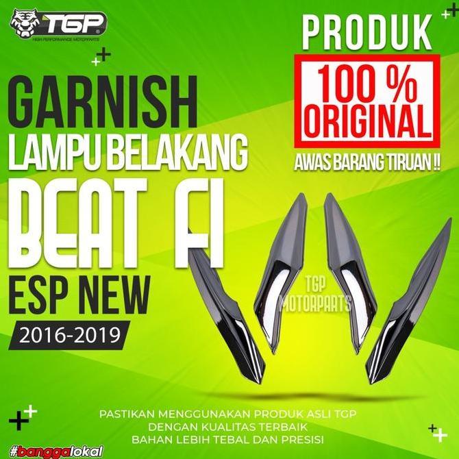 TERMURAH - Aksesoris Variasi Garnish Lampu Belakang Beat FI ESP 2016 - 2019