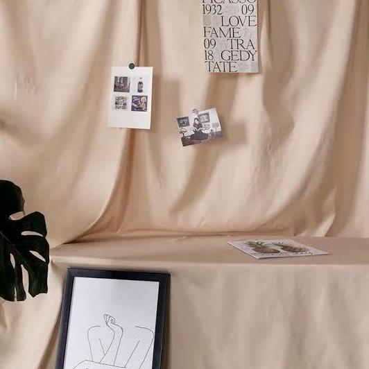 Kain Polos Background foto Studio Aesthetic