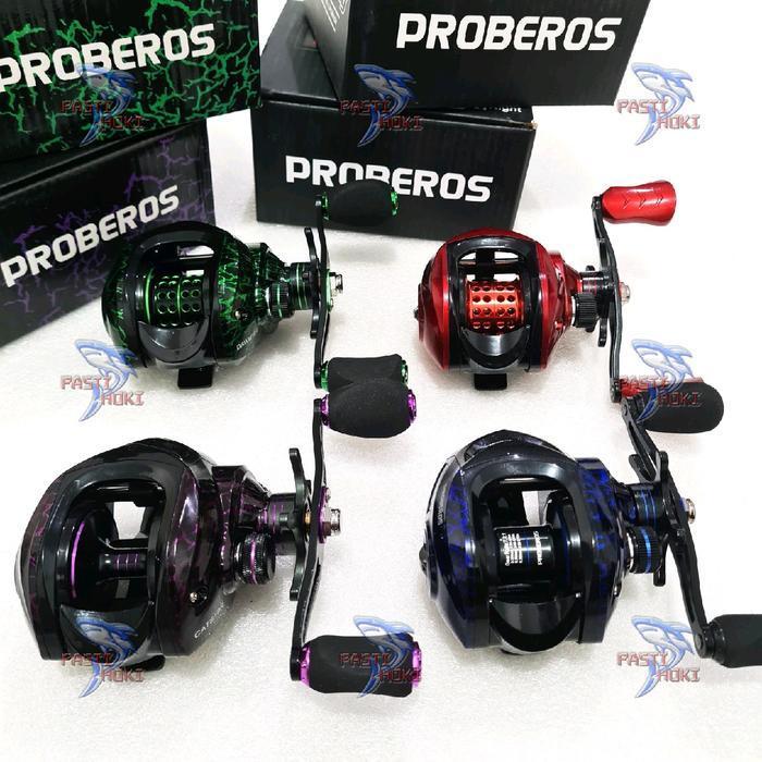 Reel Bc Proberos Handle Kanan Ratio 7.2:1 / Reel Bc Murah / Reel Bait Casting Handle Kanan