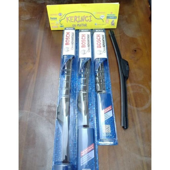 Wiper Bosch Clear Advantage Uk 20" - Wiper Bosch Frameless Ukuran 20" Restock