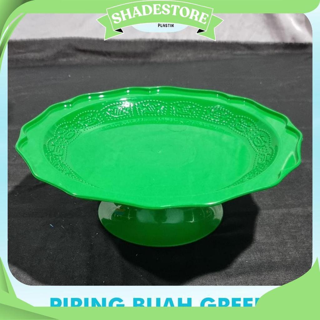 (2 Pcs) Piring Buah/Fruit Dish/Bosara Plastik Terbaru