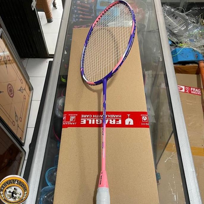 Loop- Raket Badminton Victor Jetspeed S12 F Pink 30Lbs Sport
