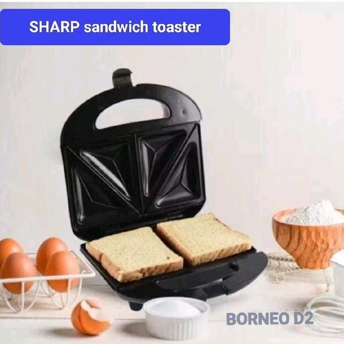 Prasaja209 - Panggangan Roti / Sandwich Toaster Sharp