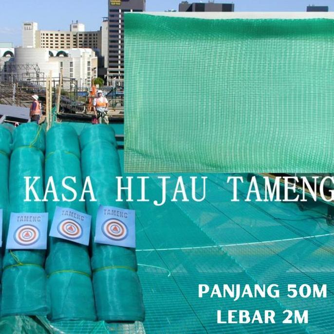 JARING KASA HIJAU/ WARING HIJAU / INSCTNET HIJAU (P 50m X L 2m)