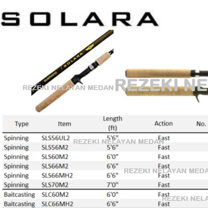 Joran SHIMANO Solara 2024 | Joran Murah SHIMANO Bahan Aeroglass