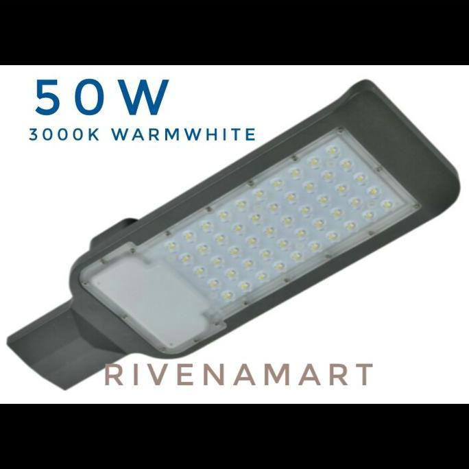 HARGA DISC - Nerolight General LED Street Light 50W IP65 3000K Warmwhite