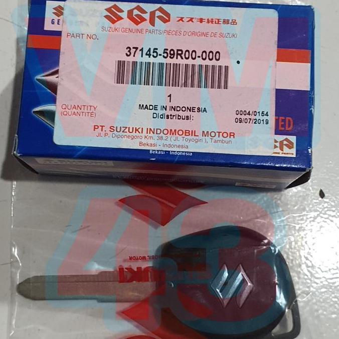 Key Kunci Remote Alarm Immobilizer Suzuki Ertiga Original