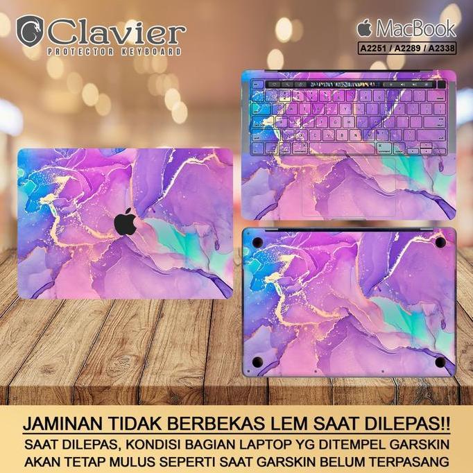 TERMURAH - Cover Garskin Laptop Macbook Pro 13 2020 A2289 MXK32 MXK52 Fullbody