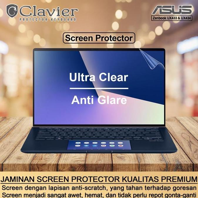 TERMURAH - Screen Protector Anti Gores Asus UX434 UX434F UX434FA UX434FAC Clear G