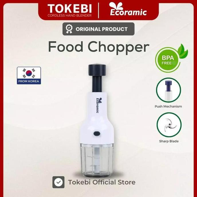 ECORAMIC FOOD CHOPPER/ PENCINCANG SAYUR-DAGING (TERBAIK) (TERBARU) (TERMURAH)
