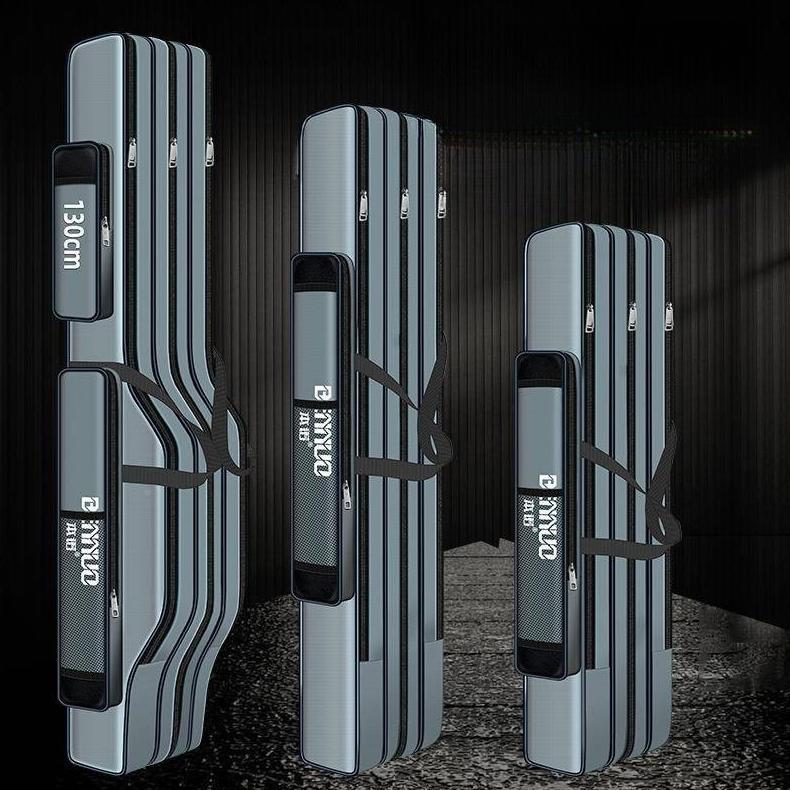 Lantai Ganda Tas Joran Pancing Tebal Jumbo Tas Pancing Serut Tas Pancing Ransel Tahan Air Tas Multif