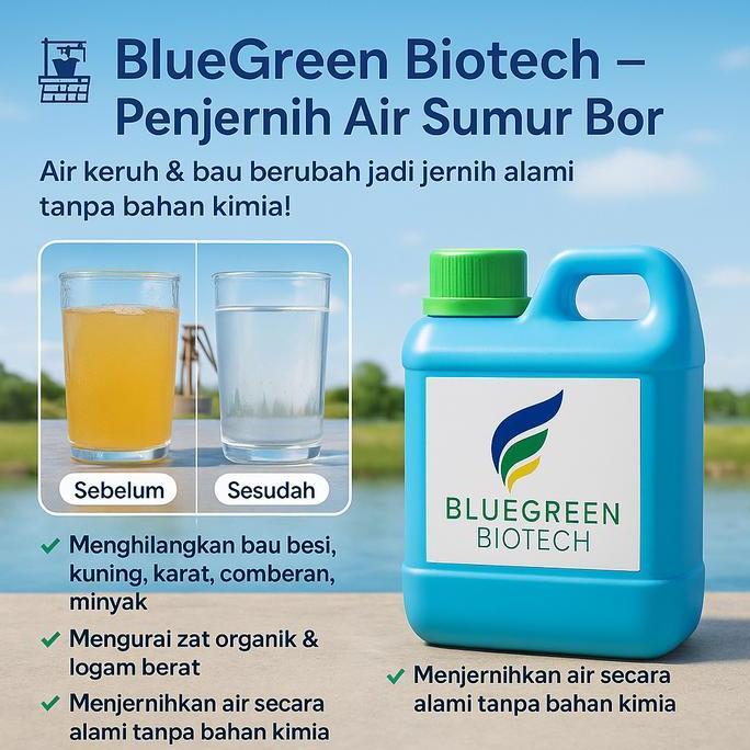 Obat Penjernih Air Sumur Bor, Kolam, Aquascape, Rawa, Akuarium Ikan