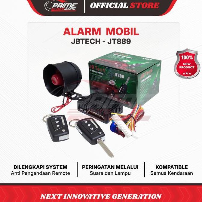 ALARM MOBIL JBTECH JB889 - ALARM KUNCI LIPAT - ALARM MOBIL TUK TUK