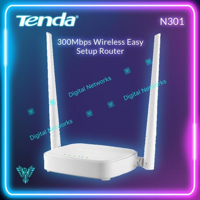 Tenda N301 Wireless 300Mbps Router Tenda N301