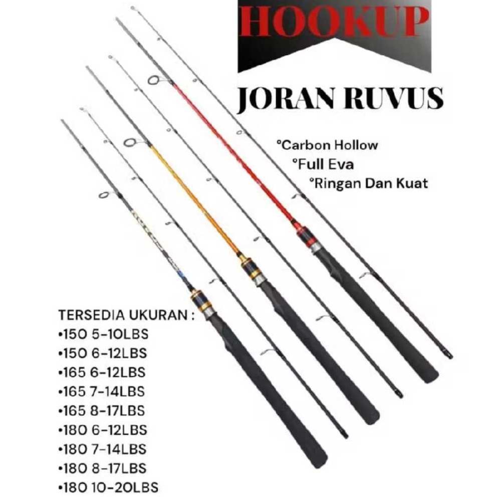 Rod Spinning Hookup Ruvus Hollow Carbon 150-180cm