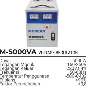 MIOSHINOCHE Stabilizer LISTRIK 5KVA 5000VA MODERN Stabilizer Stavol Stavolt 5000W