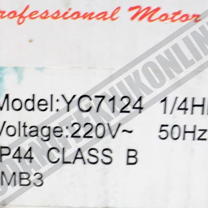 PANGRANGO MOTOR PENGGERAK DINAMO 1/4 HP WIPRO