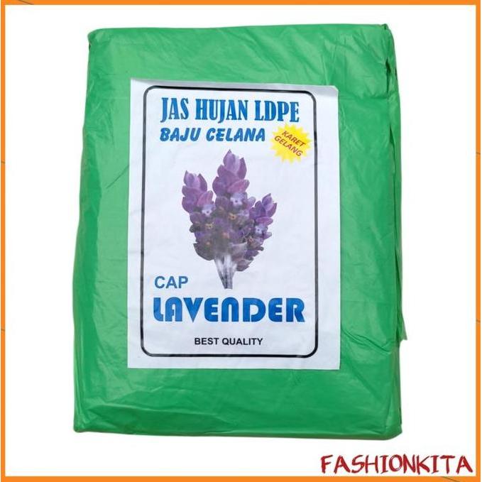 Jas Hujan Baju Celana Best Quality Model Karet Gelang Plastik Setelan