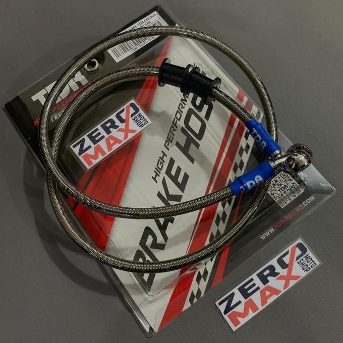 Selang Rem TDR 37inch 93cm Silver Beat Karbu Beat FI ESP Spacy FI