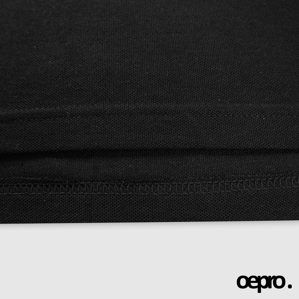 NEW Kaos Polo Premium | Kaos Kerah Premium | Polo shirt | Full Katun | Black Stone |  Oepro