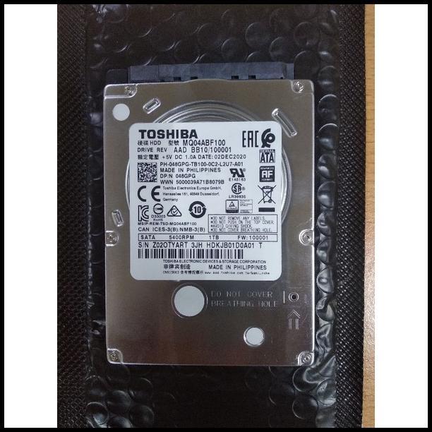 Hardisk Laptop 1 Tb Sata Internal 2,5 Inchi