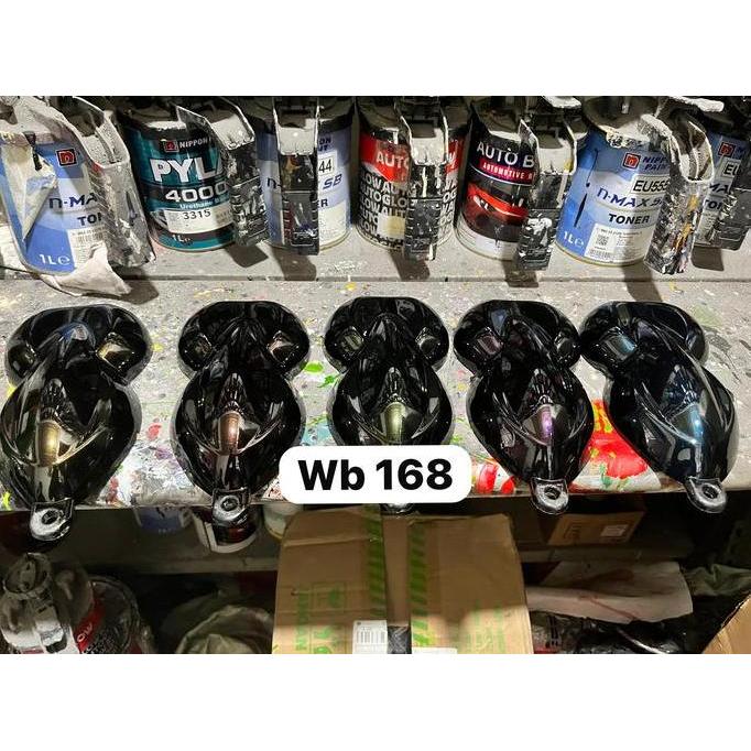 Kokok- Cat Hitam Lembayung Pu/Cat Lembayung Merah,Biru,Violet,Kuning Dan Hijau