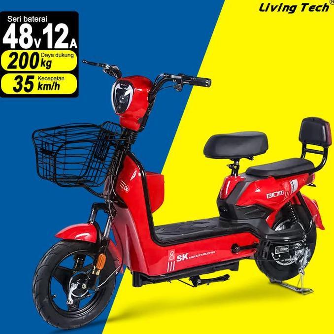 u_umbrellass - living new sepeda listrik, sepeda , skuter listrik, mesin 35w