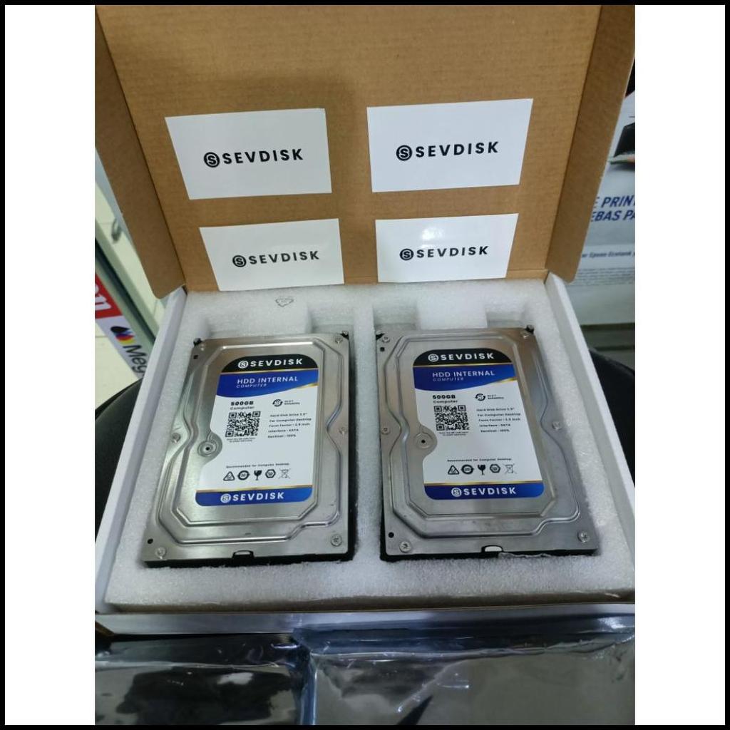 Hardisk Pc Komputer 500Gb Sevdisk 3,5" Internal Promo Hardisk Terbaru Garansi 1Tahun