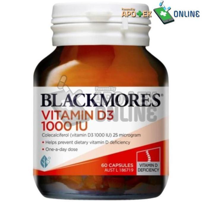 BLACKMORES VIT D3 1000IU 60 CAPSUL