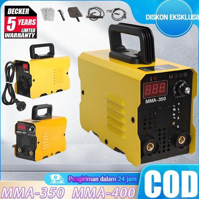 DECKER COD Mesin Las Inverter mesin las listrik 450 watt MMA 120A IGBT 450 watt / Mesin las mini / M