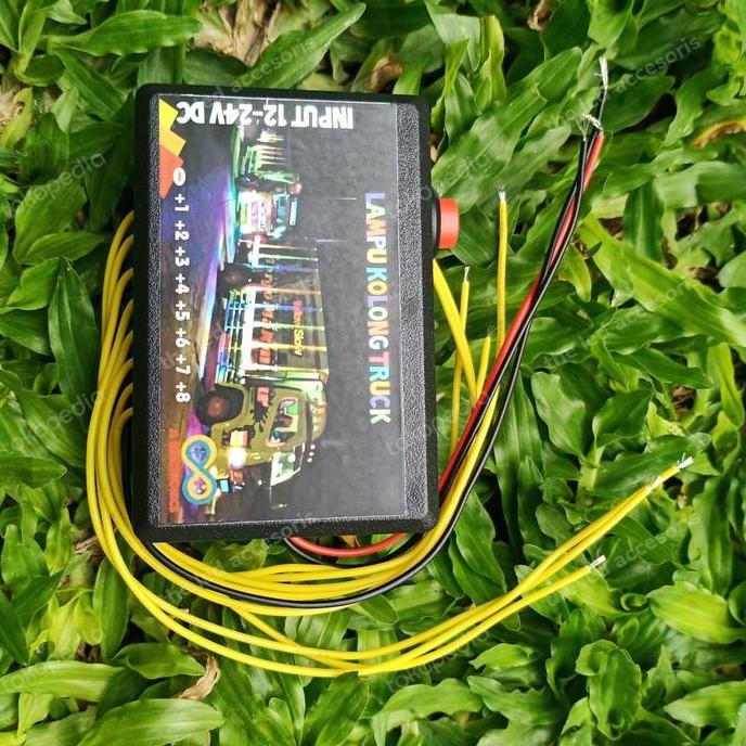 MODUL STROBO LAMPU KOLONG BAK TRUCK LED 12 MODE