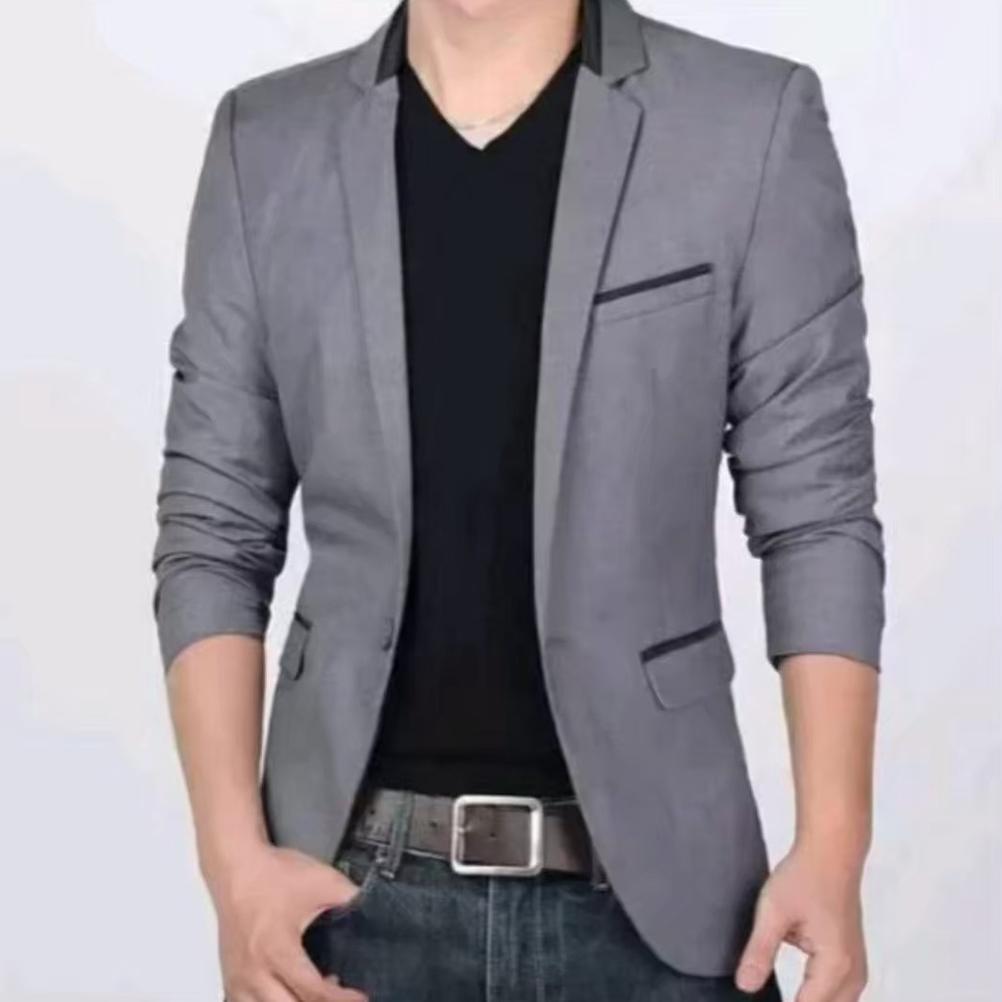 HOT DEALS Jas Cowok Casual Slimfit/ Blazer Kekinian Pria Korea/ Jas Santai Pria Casual/ Blazer Korea