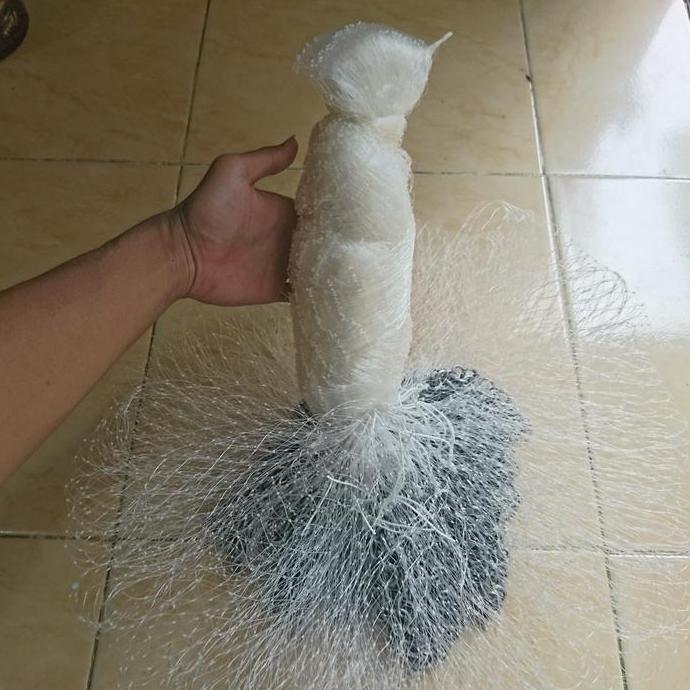 HARGA DISC - Jala lempar jala ikan 4,5 meter lobang 2 jari senar 035