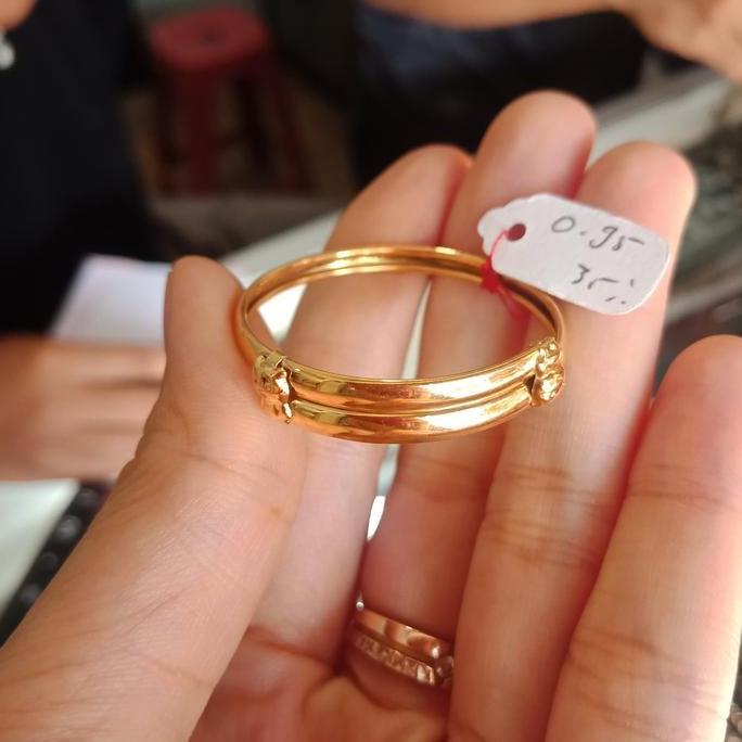 Gelang Anak Bayi Emas Asli Gelang Bangle Anak Gelang Anak Emas Asli