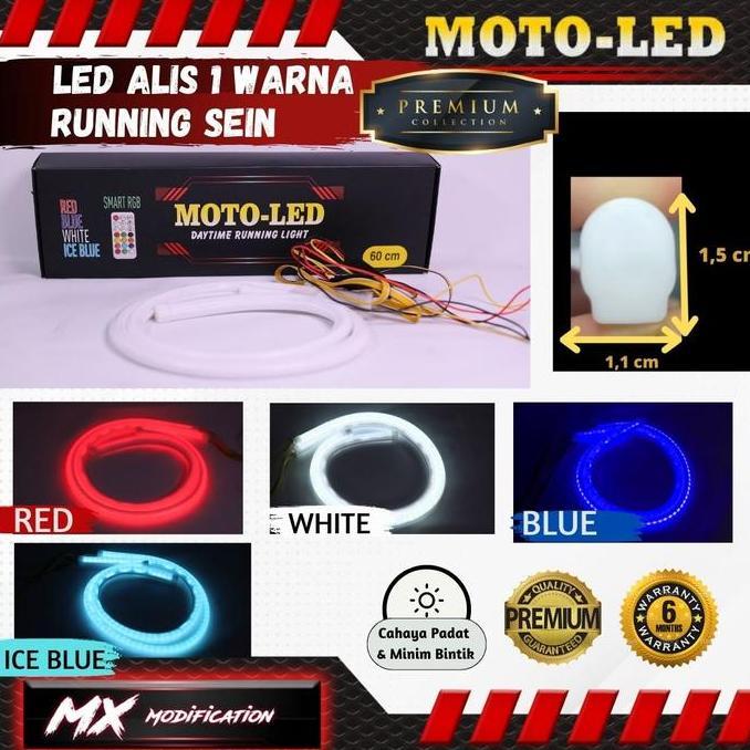 Promo Led Alis Motoled 60 Cm Sein Running   Lampu Motorcycle Cod