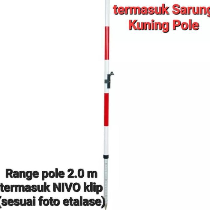Prisma Pole / Pole Stick / Jalon Prisma Alat Survey