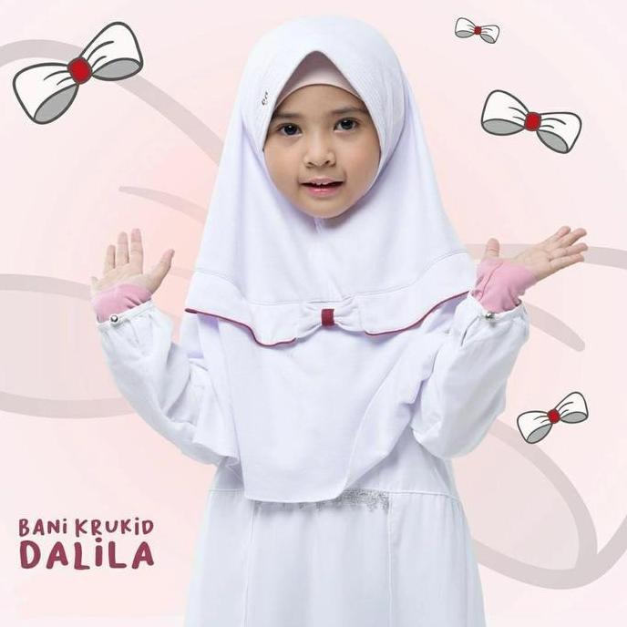 Bani Batuta - kerudung sekolah TK Krukid dalila usia 5-6 tahun