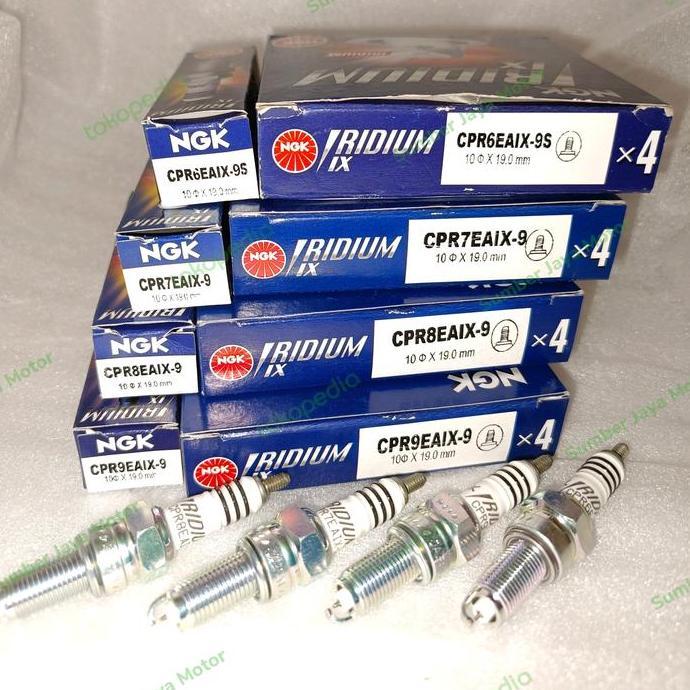 BEBAS ONGKIR - BUSI NGK IRIDIUM CPR6EAIX-9s /CPR7EAIX-9 / CPR8EAIX-9 / CPR9EAIX-9