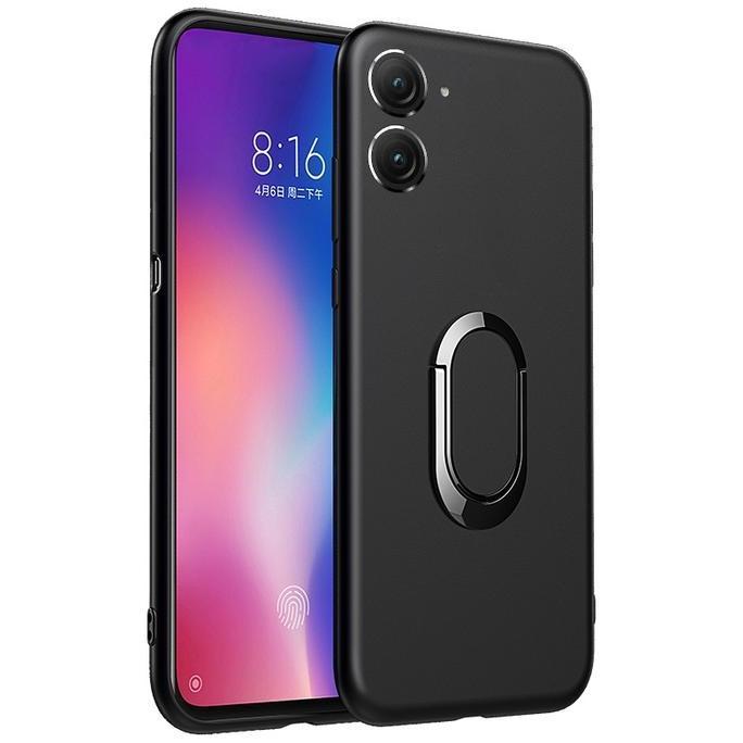 Case   untuk Asus Zenfone 9 RING BRACKET Slim Matte TPU Softcase Casing
