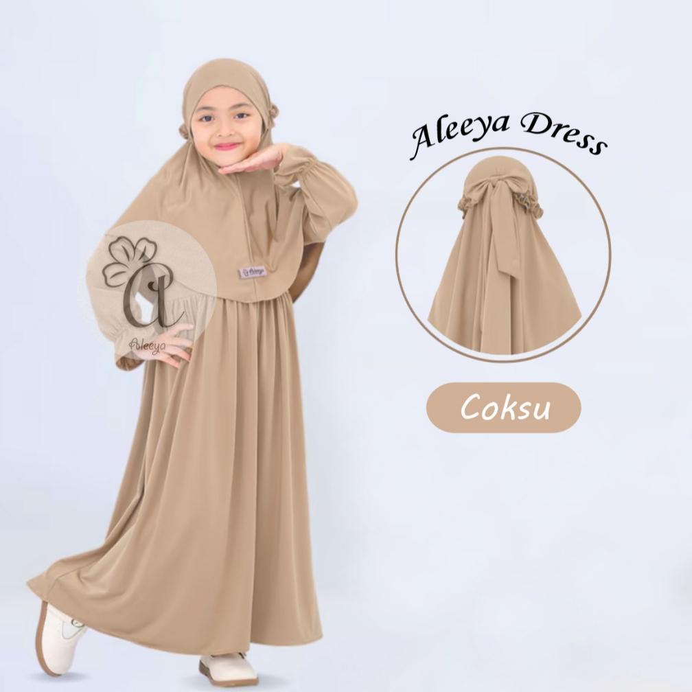 BEST SELLER GAMIS ALEEYA FASHION GAMIS ANAK PEREMPUAN 2-9 TAHUN