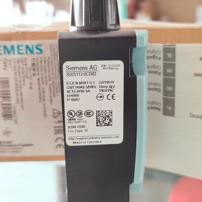 Limits Switch Siemens 3Se5112-0Cd02 Limit Switch New